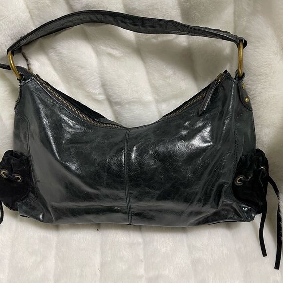 Steven by Steve Madden leather and suede boho shoulder   . - Picture 13 of 16